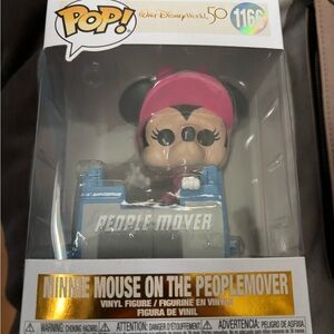 Disney Minnie Mouse Pink and Blue Vinyl Collectible